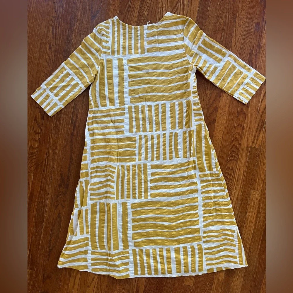 Black Crane Gold and White dress - Picture 4 of 6